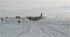 LC-130 taking off at the 
South Pole