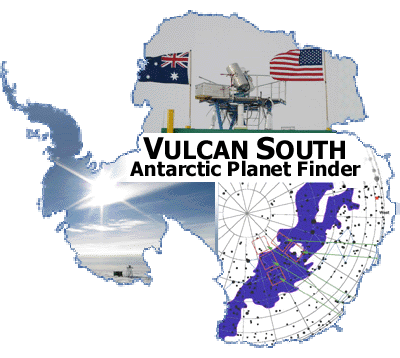 Vulcan South antarctica logo